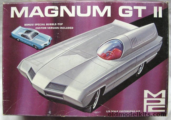MPC 1/25 Magnum GT II, 503-200 plastic model kit